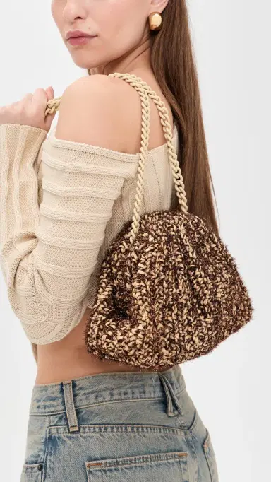 Maria La Rosa Lunaria Mini Game Bag Bronze One Size | Thumbnail 3 Maria La Rosa Lunaria Mini Game Bag Bronze One Size | Thumbnail 3