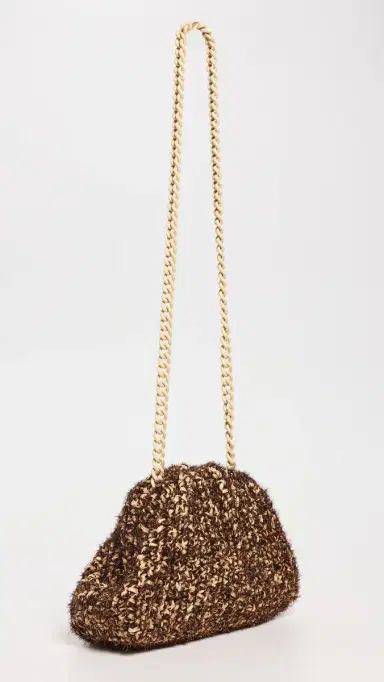 Maria La Rosa Lunaria Mini Game Bag Bronze One Size | Thumbnail 4 Maria La Rosa Lunaria Mini Game Bag Bronze One Size | Thumbnail 4