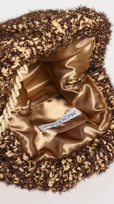 Maria La Rosa Lunaria Mini Game Bag Bronze One Size | Thumbnail 6 Maria La Rosa Lunaria Mini Game Bag Bronze One Size | Thumbnail 6