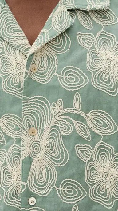 RAILS Tyler Shirt Floral Rope Jade | Thumbnail 6 RAILS Tyler Shirt Floral Rope Jade | Thumbnail 6