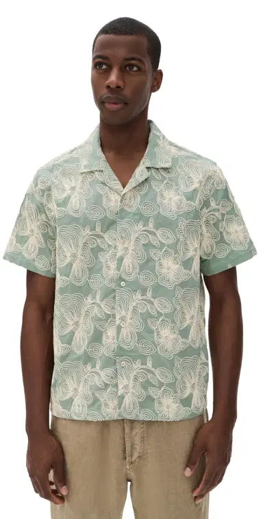 RAILS Tyler Shirt Floral Rope Jade | Thumbnail 1 RAILS Tyler Shirt Floral Rope Jade | Thumbnail 1