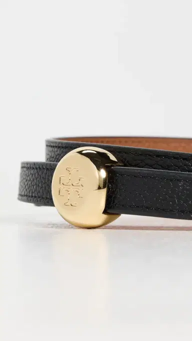 Tory Burch Romy Belt Black/Aged Tan | Thumbnail 4 Tory Burch Romy Belt Black/Aged Tan | Thumbnail 4