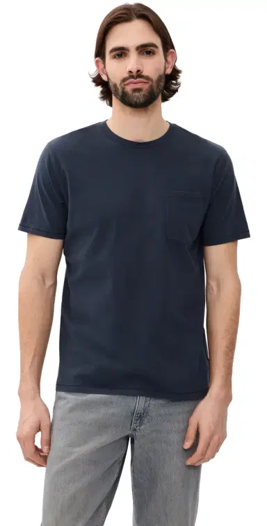rag & bone Garment Dye Classic Pocket Tee Sal | Thumbnail 1 rag & bone Garment Dye Classic Pocket Tee Sal | Thumbnail 1