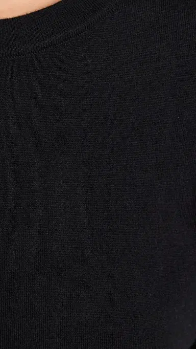 RAILS Cotton Cashmere Short Sleeve Crew Tee Black | Thumbnail 6 RAILS Cotton Cashmere Short Sleeve Crew Tee Black | Thumbnail 6
