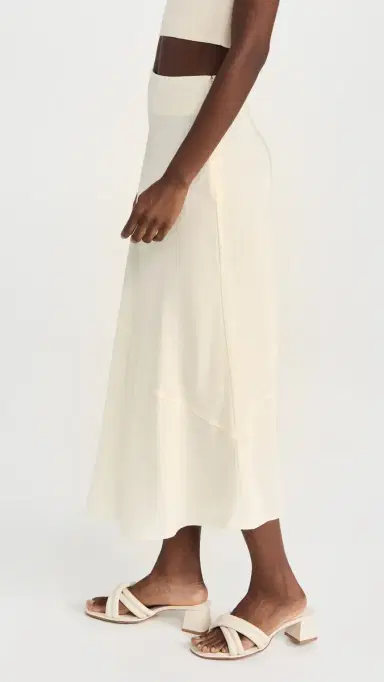 Apiece Apart Ami Slip Skirt Cream | Thumbnail 4 Apiece Apart Ami Slip Skirt Cream | Thumbnail 4