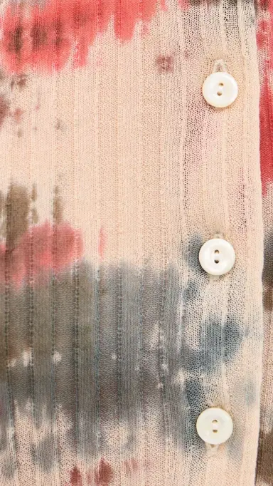 Rodebjer Cardi Tie Dye Top Red ulti | Thumbnail 6 Rodebjer Cardi Tie Dye Top Red ulti | Thumbnail 6