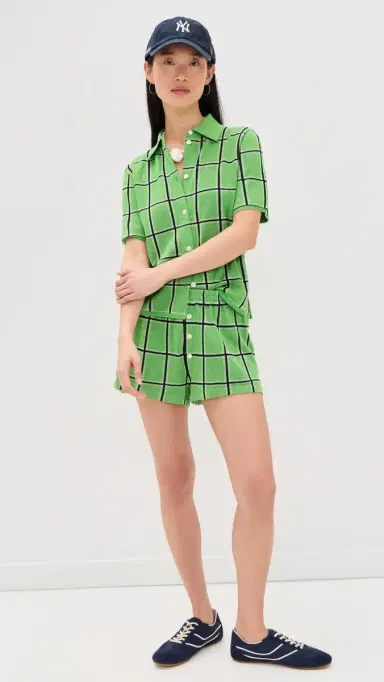 Guest in Residence Picnic Plaid horts Match Point Combo | Thumbnail 5 Guest in Residence Picnic Plaid horts Match Point Combo | Thumbnail 5