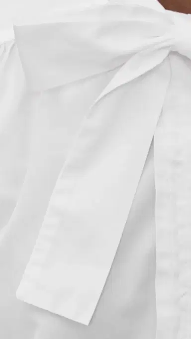R13 Neck Tie Shirt White | Thumbnail 6 R13 Neck Tie Shirt White | Thumbnail 6