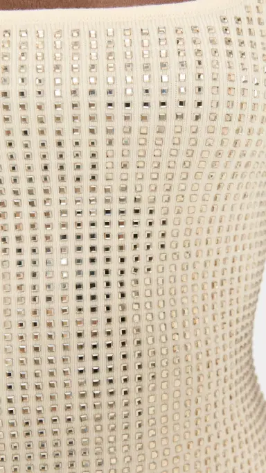 Retrofête arzia Embellished Top Winter White/Champagne | Thumbnail 6 Retrofête arzia Embellished Top Winter White/Champagne | Thumbnail 6