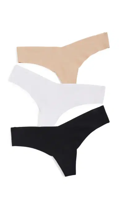 Commando Cotton Thong Panties 3 Pack Multi | Thumbnail 6 Commando Cotton Thong Panties 3 Pack Multi | Thumbnail 6
