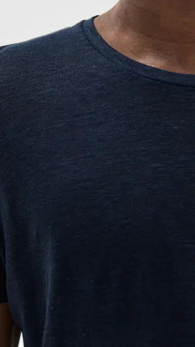 Orlebar Brown Linen Tee Navy S | Thumbnail 6 Orlebar Brown Linen Tee Navy S | Thumbnail 6