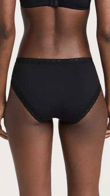 Natori Bliss French Cut Panties 6 Pack Black/Cafe S | Thumbnail 4 Natori Bliss French Cut Panties 6 Pack Black/Cafe S | Thumbnail 4