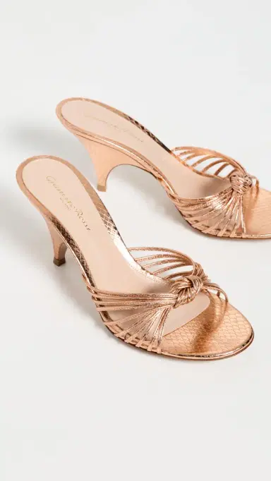 Gianvito Rossi Ayers Sandals Rose Gold | Thumbnail 5 Gianvito Rossi Ayers Sandals Rose Gold | Thumbnail 5