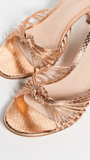 Gianvito Rossi Ayers Sandals Rose Gold | Thumbnail 6 Gianvito Rossi Ayers Sandals Rose Gold | Thumbnail 6
