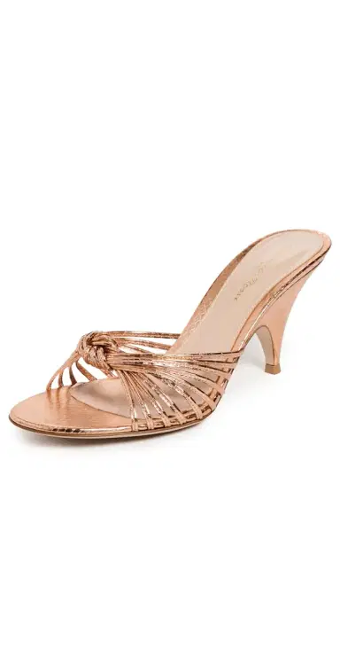 Gianvito Rossi Ayers Sandals Rose Gold | Thumbnail 1 Gianvito Rossi Ayers Sandals Rose Gold | Thumbnail 1