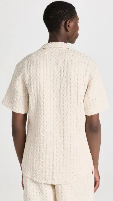 OAS Cuba Waffle Shirt Ecru | Thumbnail 3 OAS Cuba Waffle Shirt Ecru | Thumbnail 3
