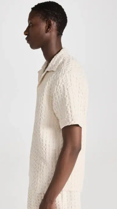 OAS Cuba Waffle Shirt Ecru | Thumbnail 4 OAS Cuba Waffle Shirt Ecru | Thumbnail 4