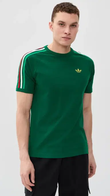 adidas 3s Nations Tee Team Dark Green/Bold Green/Whi | Thumbnail 2 adidas 3s Nations Tee Team Dark Green/Bold Green/Whi | Thumbnail 2