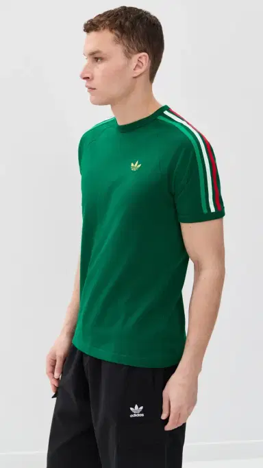 adidas 3s Nations Tee Team Dark Green/Bold Green/Whi | Thumbnail 4 adidas 3s Nations Tee Team Dark Green/Bold Green/Whi | Thumbnail 4