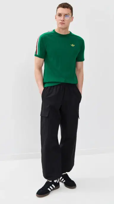 adidas 3s Nations Tee Team Dark Green/Bold Green/Whi | Thumbnail 5 adidas 3s Nations Tee Team Dark Green/Bold Green/Whi | Thumbnail 5