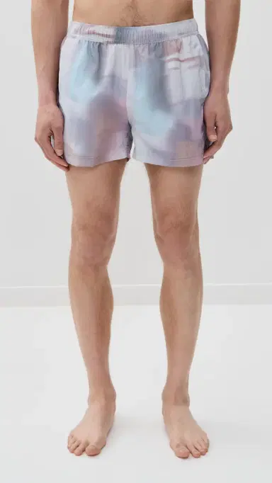 AUTO-REPLY Printed Sebastian Swim Trunks 4 Painterly Blur S | Thumbnail 2 AUTO-REPLY Printed Sebastian Swim Trunks 4 Painterly Blur S | Thumbnail 2