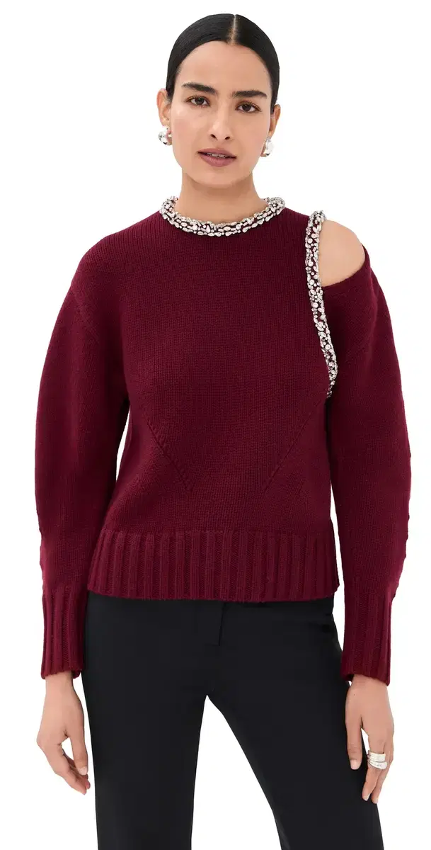 onroe Pullover Oxblood onroe Pullover Oxblood