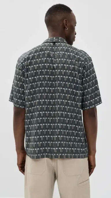 rag & bone Avery Short Sleeves Printed Shirt Indst | Thumbnail 3 rag & bone Avery Short Sleeves Printed Shirt Indst | Thumbnail 3