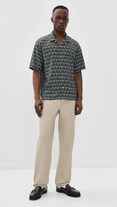 rag & bone Avery Short Sleeves Printed Shirt Indst | Thumbnail 5 rag & bone Avery Short Sleeves Printed Shirt Indst | Thumbnail 5