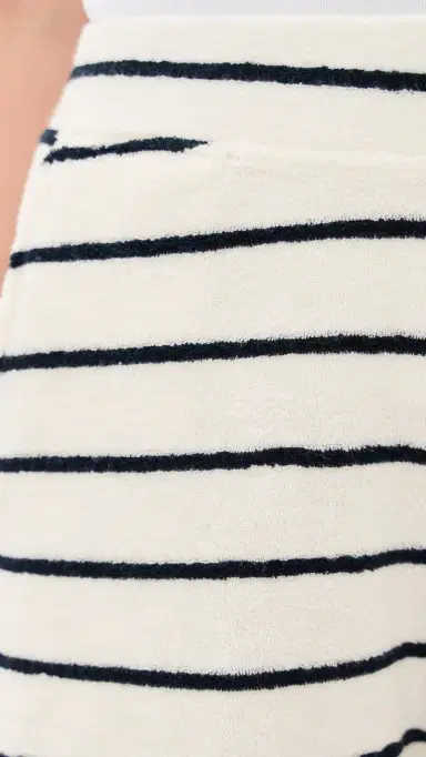 Kule The Terry Venus Shorts Cream/Navy | Thumbnail 6 Kule The Terry Venus Shorts Cream/Navy | Thumbnail 6