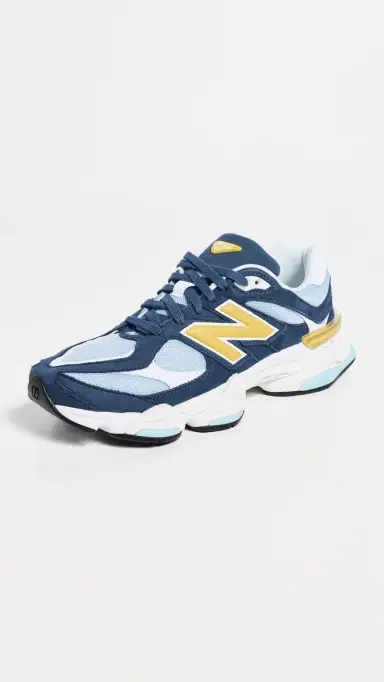 New Balance 9060 Sneakers Blue/Yellow | Thumbnail 2 New Balance 9060 Sneakers Blue/Yellow | Thumbnail 2