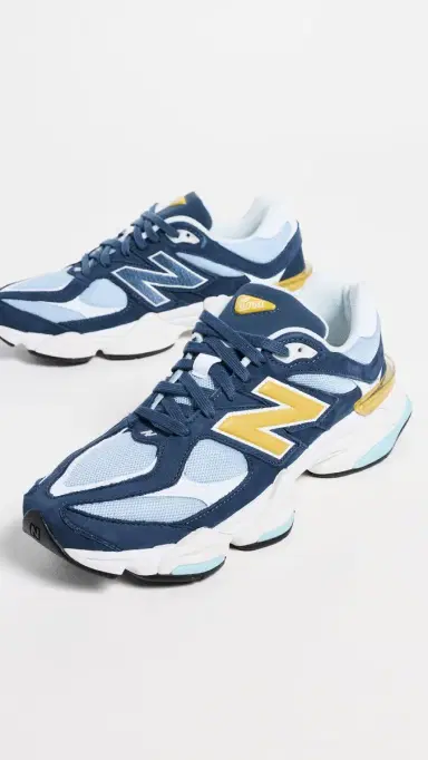 New Balance 9060 Sneakers Blue/Yellow | Thumbnail 4 New Balance 9060 Sneakers Blue/Yellow | Thumbnail 4