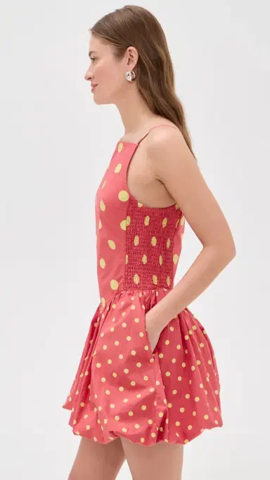 Free People Misty Mini Dress Red Combo | Thumbnail 4 Free People Misty Mini Dress Red Combo | Thumbnail 4