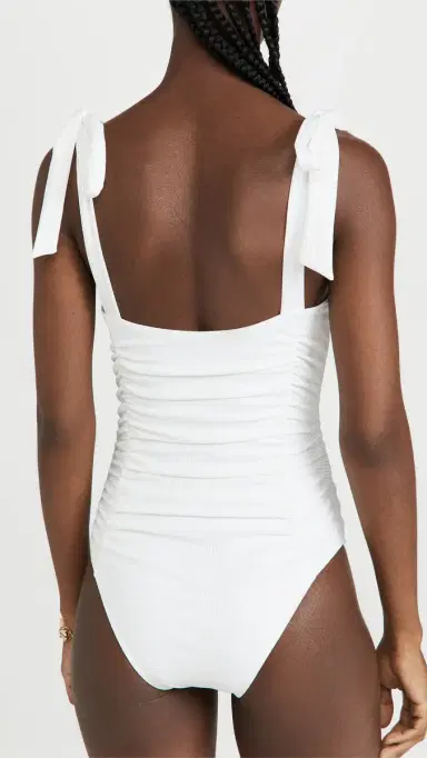 MINKPINK Constance Ruched One Piece White | Thumbnail 3 MINKPINK Constance Ruched One Piece White | Thumbnail 3