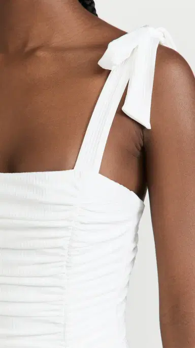 MINKPINK Constance Ruched One Piece White | Thumbnail 5 MINKPINK Constance Ruched One Piece White | Thumbnail 5