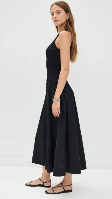Apiece Apart Siempre Dress Black | Thumbnail 4 Apiece Apart Siempre Dress Black | Thumbnail 4