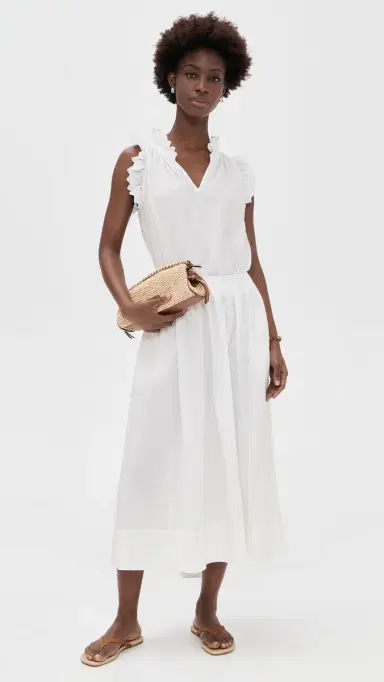 XÍRENA Gwynn Skirt White | Thumbnail 5 XÍRENA Gwynn Skirt White | Thumbnail 5