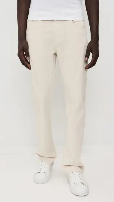 Frame Modern Straight Twill Jeans Natural 32 | Thumbnail 2 Frame Modern Straight Twill Jeans Natural 32 | Thumbnail 2