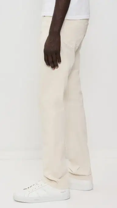 Frame Modern Straight Twill Jeans Natural 32 | Thumbnail 4 Frame Modern Straight Twill Jeans Natural 32 | Thumbnail 4