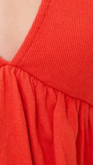 Free People Paige Top Tangerine Tango | Thumbnail 6 Free People Paige Top Tangerine Tango | Thumbnail 6