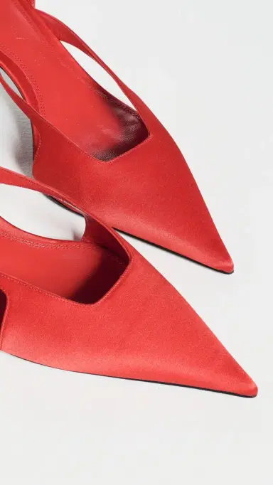 The Attico 'Diane' Slingback 55mm Heels Red | Thumbnail 5 The Attico 'Diane' Slingback 55mm Heels Red | Thumbnail 5