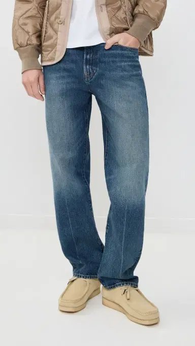 Madewell 1991 Loose Straight Jean Fearn Wash | Thumbnail 2 Madewell 1991 Loose Straight Jean Fearn Wash | Thumbnail 2
