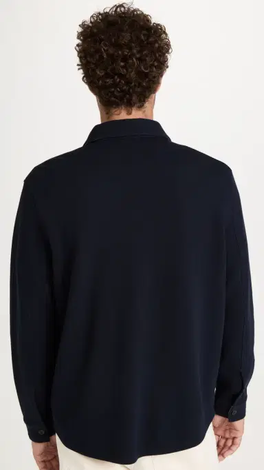 Vince Shirt Jacket Coastal/Medium Heather Grey | Thumbnail 3 Vince Shirt Jacket Coastal/Medium Heather Grey | Thumbnail 3