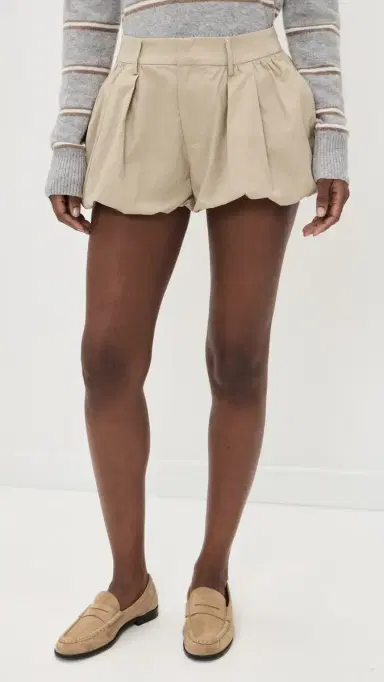 ASTR the Label Margeen Bubble horts Khaki | Thumbnail 2 ASTR the Label Margeen Bubble horts Khaki | Thumbnail 2