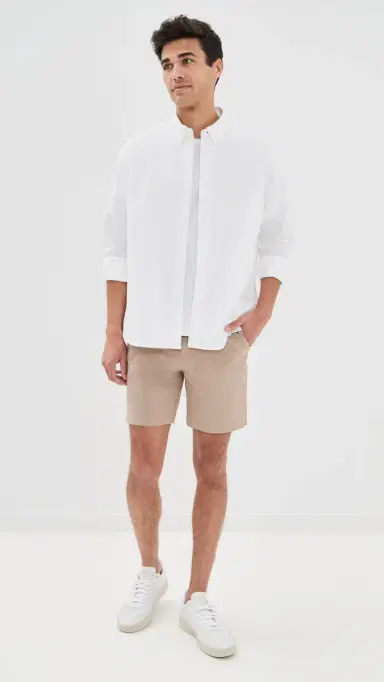 Faherty All Day Shorts 7 Khaki 30 | Thumbnail 5 Faherty All Day Shorts 7 Khaki 30 | Thumbnail 5