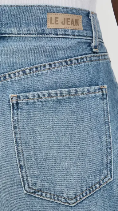 Le Jean Frida High Rise Shorts Forget Me Not | Thumbnail 6 Le Jean Frida High Rise Shorts Forget Me Not | Thumbnail 6