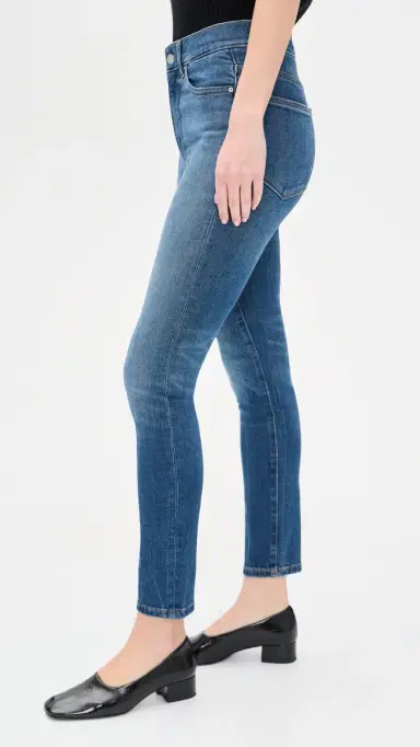 DL1961 Farrow Skinny High Rise Instasculpt Jeans Blue Horizon | Thumbnail 4 DL1961 Farrow Skinny High Rise Instasculpt Jeans Blue Horizon | Thumbnail 4