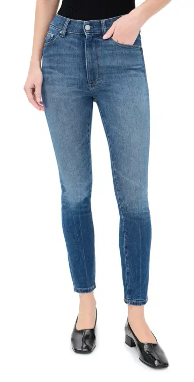 DL1961 Farrow Skinny High Rise Instasculpt Jeans Blue Horizon | Thumbnail 1 DL1961 Farrow Skinny High Rise Instasculpt Jeans Blue Horizon | Thumbnail 1