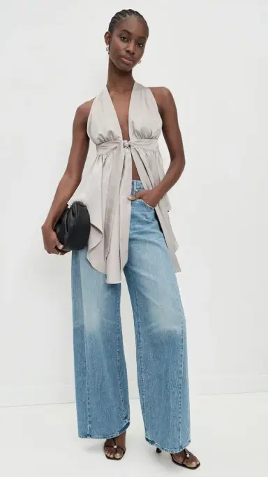Susana Monaco atin Peplum High Low Top andstone | Thumbnail 5 Susana Monaco atin Peplum High Low Top andstone | Thumbnail 5