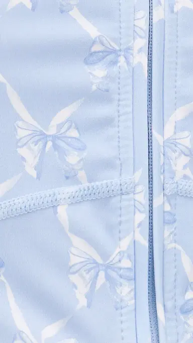 LoveShackFancy Laudie Zip Up | Thumbnail 6 LoveShackFancy Laudie Zip Up | Thumbnail 6