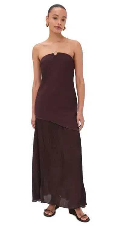 BAOBAB Gaia Maxi Dress Cocoa | Thumbnail 1 BAOBAB Gaia Maxi Dress Cocoa | Thumbnail 1